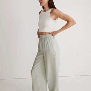 Madewell The Carley Wide-Leg Pant in Softdrape